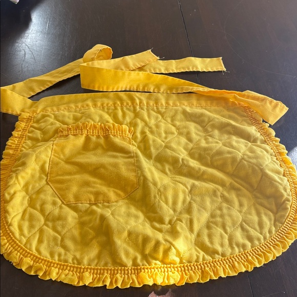 Handmade Other - Vintage Yellow Quilted Apron